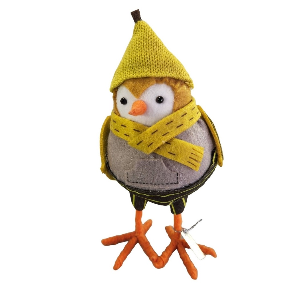 Spritz‎ Filbert Featherly Friends Harvest Bird Felt Fabric Fall 2020 Green New